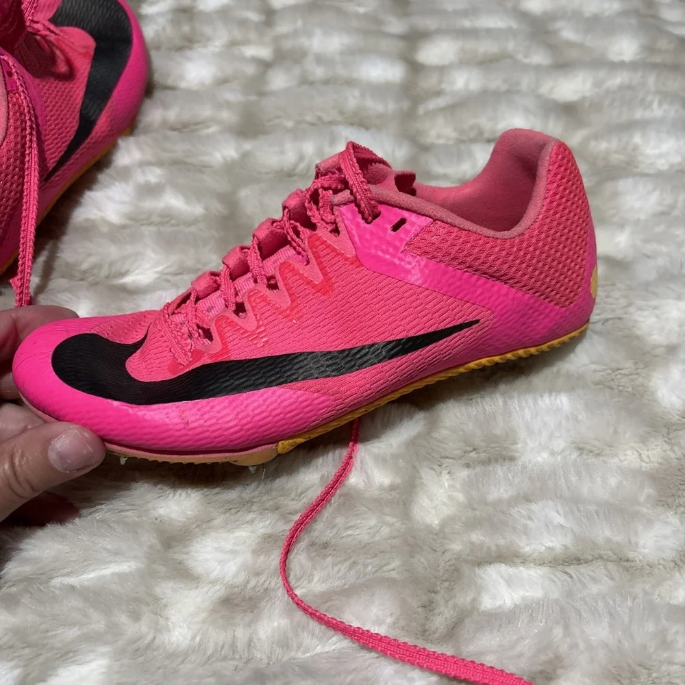 Nike Zoom Rival Track & Field Spikes Pink Youth 3.5 DC8753-600